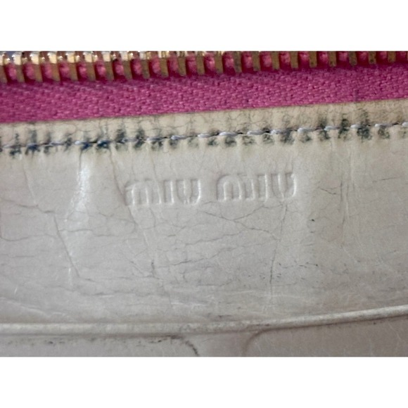 Authentic Bottega Veneta Woven Wallet Miu Miu Leather Wallet Bundle Designer Lot - Picture 6 of 16